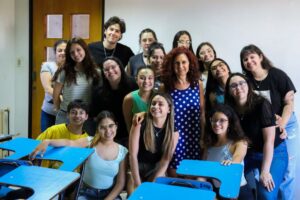 Estudiantes de Didáctica III coordinaron un taller con estudiantes de Problemática Educativa